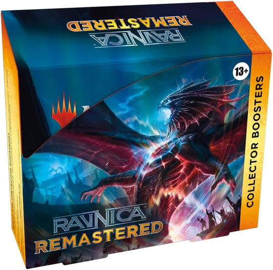 Magic: The Gathering Ravnica Remastered Collector Booster Box - 12 Packs (180 Magic Cards)