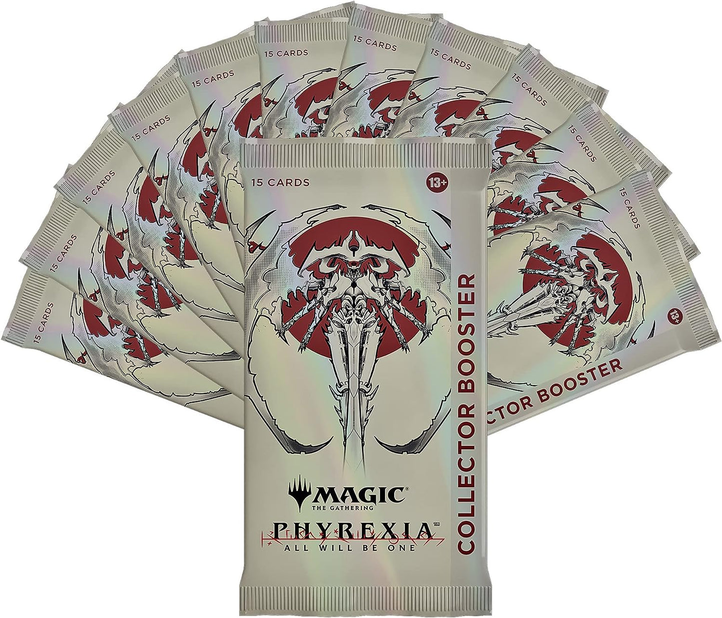 Magic: The Gathering Phyrexia: All Will Be One Collector Booster Box | 15 Count(Pack of 12) (Packaging May Vary)