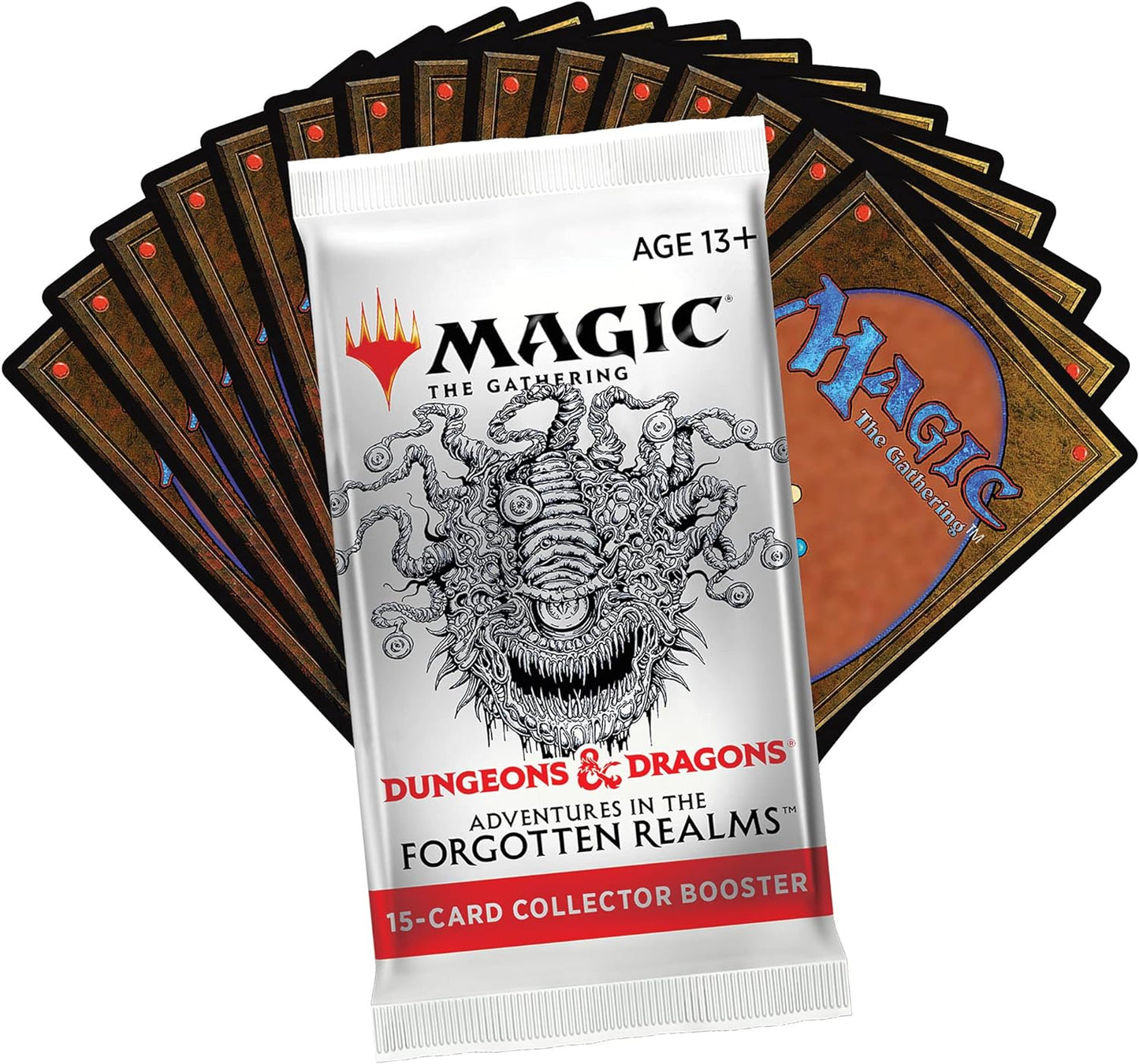 Magic: The Gathering Adventures in the Forgotten Realms Collector Booster Box | 12 Packs (180 Magic Cards)