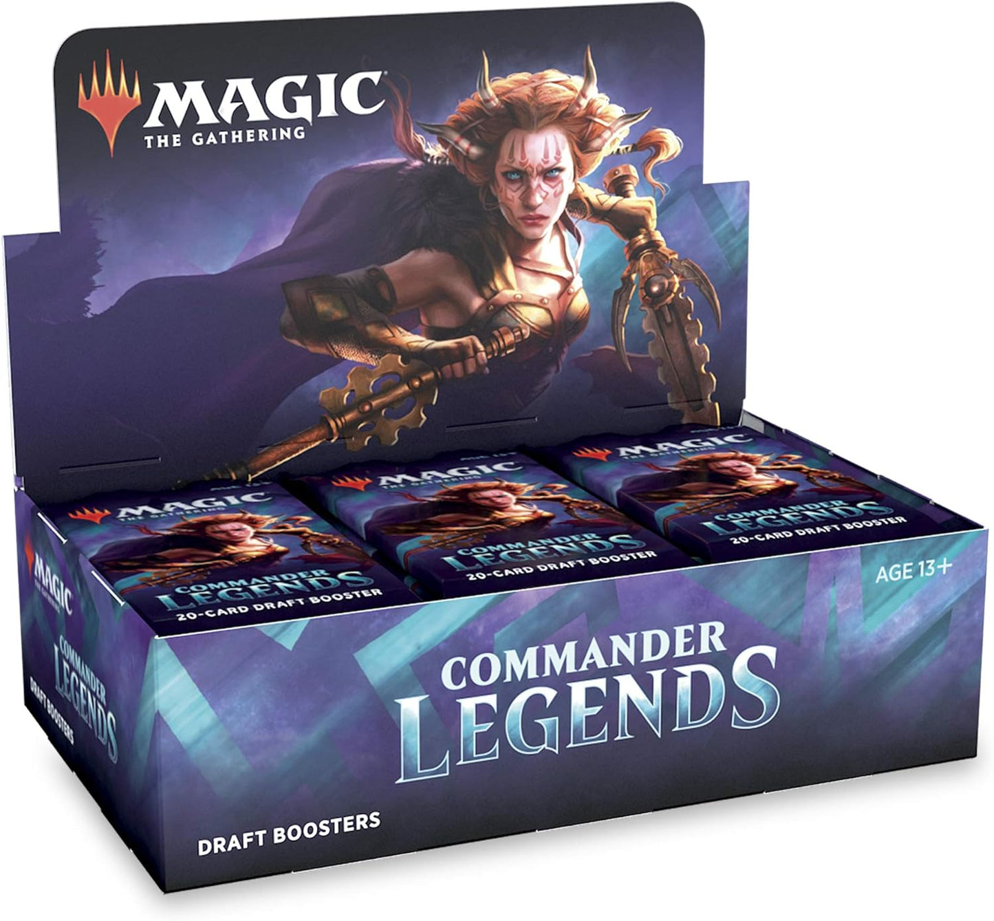 Magic The Gathering- Boîte de 24 boosters Commander Legends Draft, Box