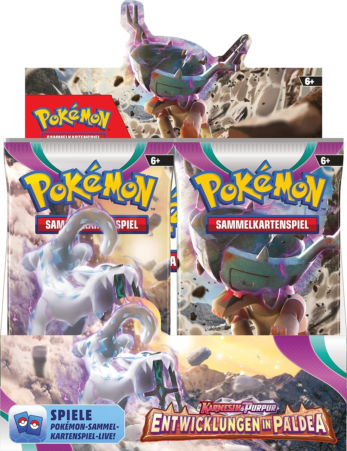 Boite de boosters de Évolutions à Paldea