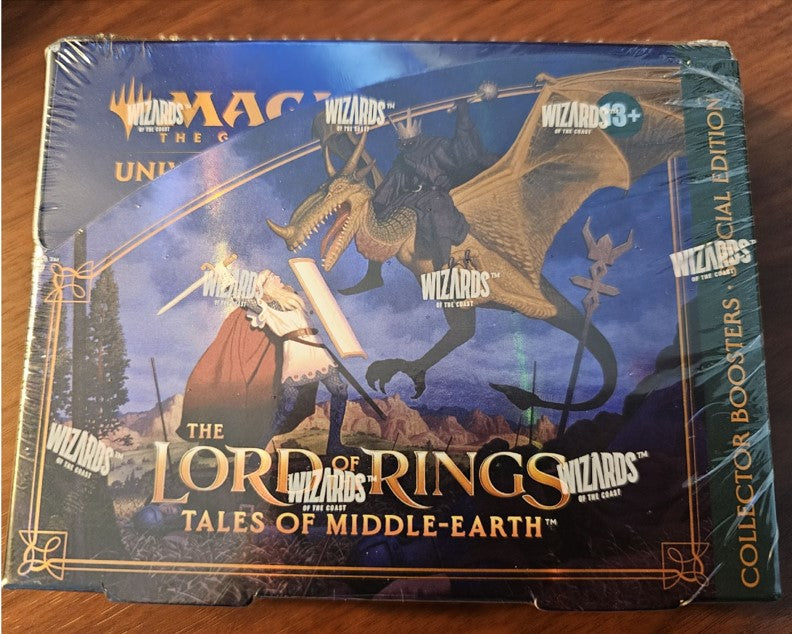 Boîte de boosters collector édition spéciale Le Seigneur des Anneaux : chroniques de la Terre du Milieu