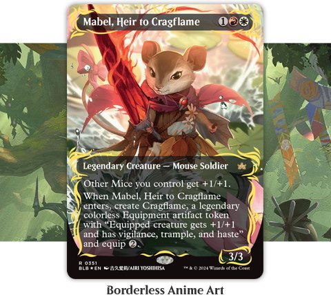 Boite de boosters collector de Bloomburrow