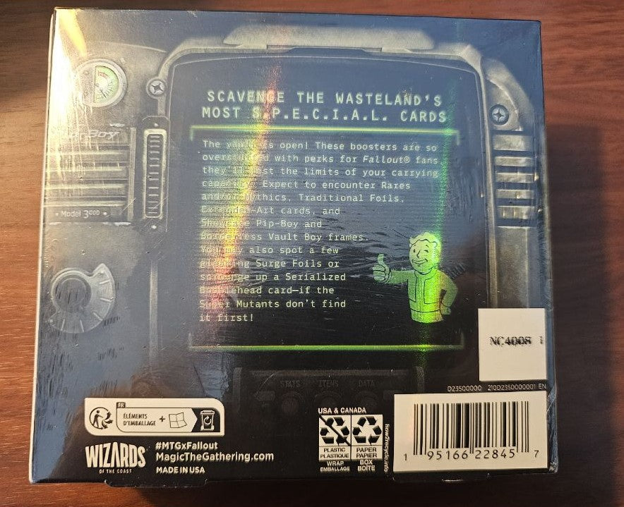 Boite de boosters collector de Univers infinis: Fallout